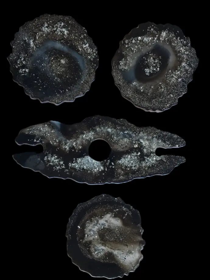 Œuvre unique en résine Élise Gonthier