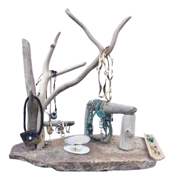 Œuvre unique en bois flottés Élise Gonthier