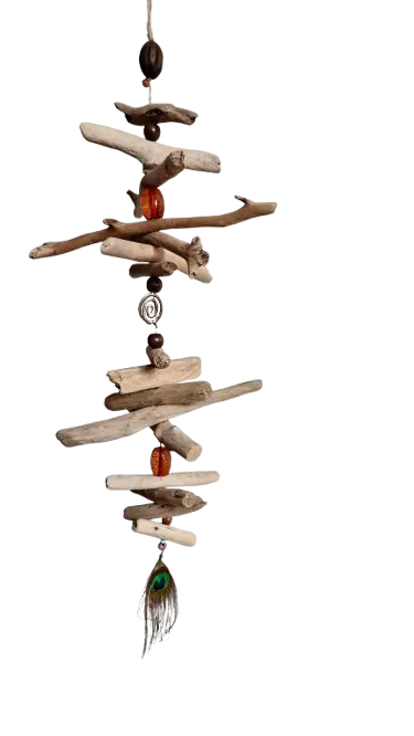 Œuvre unique en bois flottés Élise Gonthier