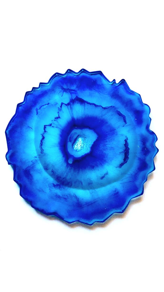 Œuvre unique en résine époxy